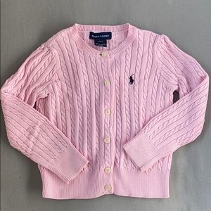 Ralph Lauren Kids Cable Knit Sweater 4T